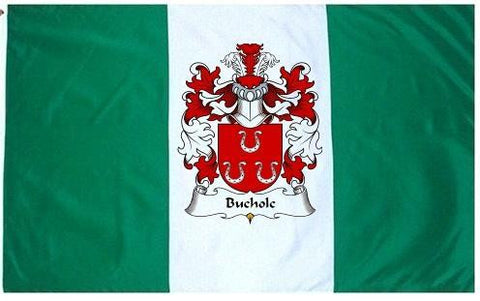 Bucholc family crest coat of arms flag