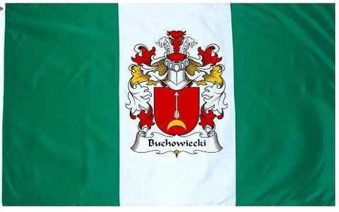 Buchowiecki family crest coat of arms flag
