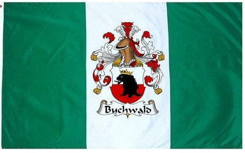 Buchwald family crest coat of arms flag