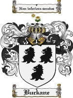 Buckane coat of arms family crest download