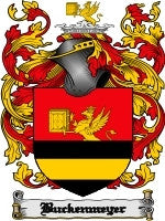 Buckenmeyer coat of arms family crest download