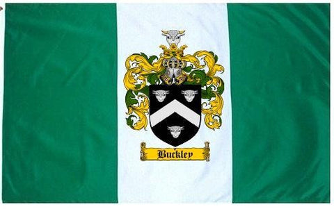 Buckley family crest coat of arms flag