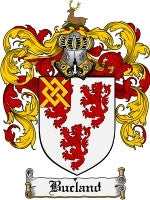 Bucland coat of arms family crest download