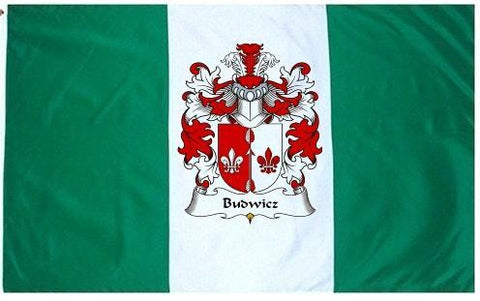 Budwicz family crest coat of arms flag