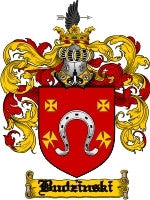 Budzinski coat of arms family crest download