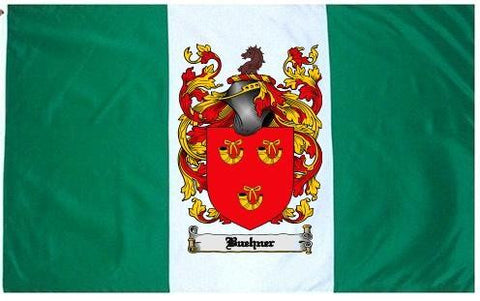 Buehner family crest coat of arms flag
