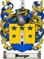 Buerger coat of arms family crest download