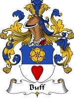 Buff coat of arms family crest download