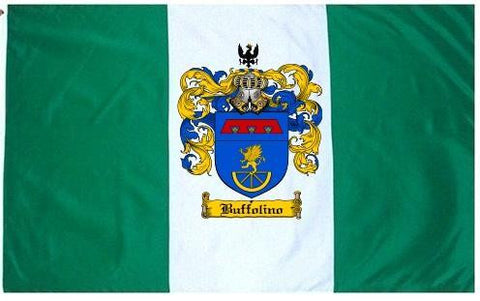 Buffolino family crest coat of arms flag