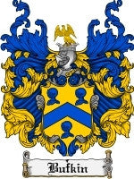 Bufkin coat of arms family crest download