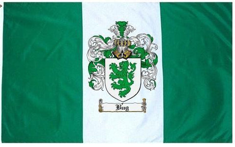 Bug family crest coat of arms flag