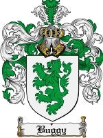 Buggy coat of arms family crest download