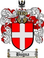 Bugna coat of arms family crest download