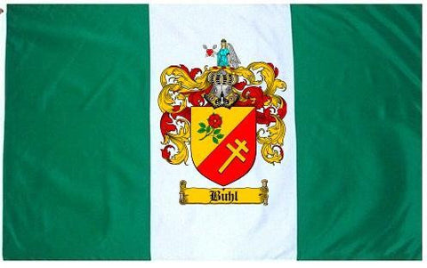 Buhl family crest coat of arms flag