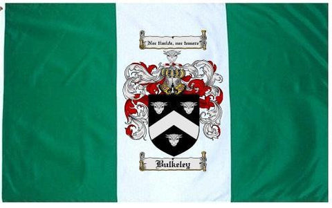 Bulkeley family crest coat of arms flag