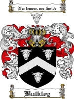 Bulkley coat of arms family crest download