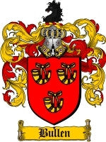 Bullen coat of arms family crest download