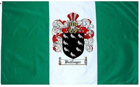 Bullinger family crest coat of arms flag