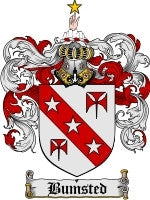 Bumsted coat of arms family crest download