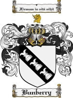 Bunberry coat of arms family crest download