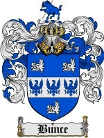 Bunce coat of arms family crest download