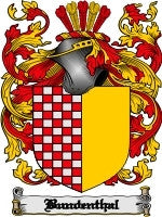 Bundenthal coat of arms family crest download