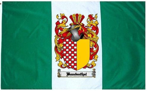 Bundenthal family crest coat of arms flag