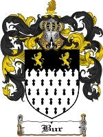 Bur coat of arms family crest download