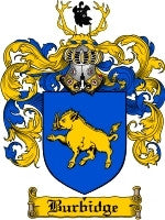 Burbidge coat of arms family crest download