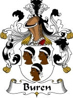 Buren coat of arms family crest download