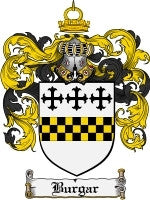 Burgar coat of arms family crest download