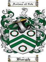 Burgh coat of arms family crest download