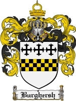 Burghersh coat of arms family crest download