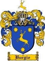 Burgio coat of arms family crest download