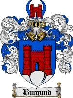 Burgund coat of arms family crest download