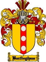 Burlingham coat of arms family crest download