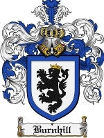 Burnhill coat of arms family crest download