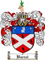 Burrel coat of arms family crest download