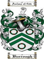 Burrough coat of arms family crest download