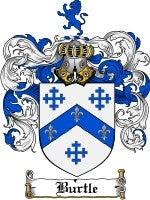 Burtle coat of arms family crest download