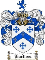 Burtless coat of arms family crest download