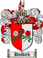 Buskirk coat of arms family crest download