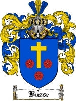 Busse coat of arms family crest download