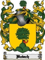 Butsch coat of arms family crest download