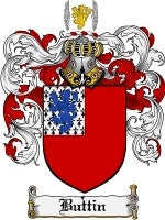 Buttin coat of arms family crest download