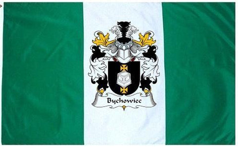 Bychowiec family crest coat of arms flag