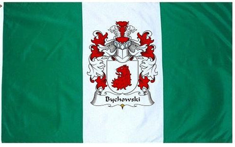 Bychowski family crest coat of arms flag