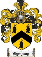 Bynynng coat of arms family crest download