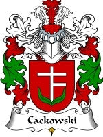 Cackowski coat of arms family crest download