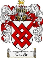 Caddle coat of arms family crest download